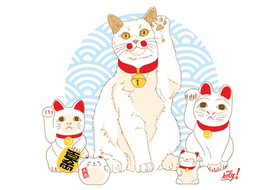Terakoty - Maneki neko