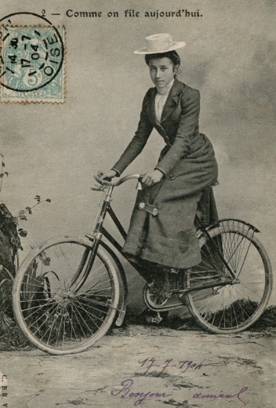 Retro cyclist