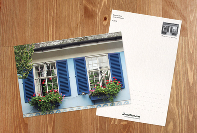 Blue Shutters - Anna Markiewicz