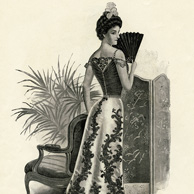 Ladies evening waist